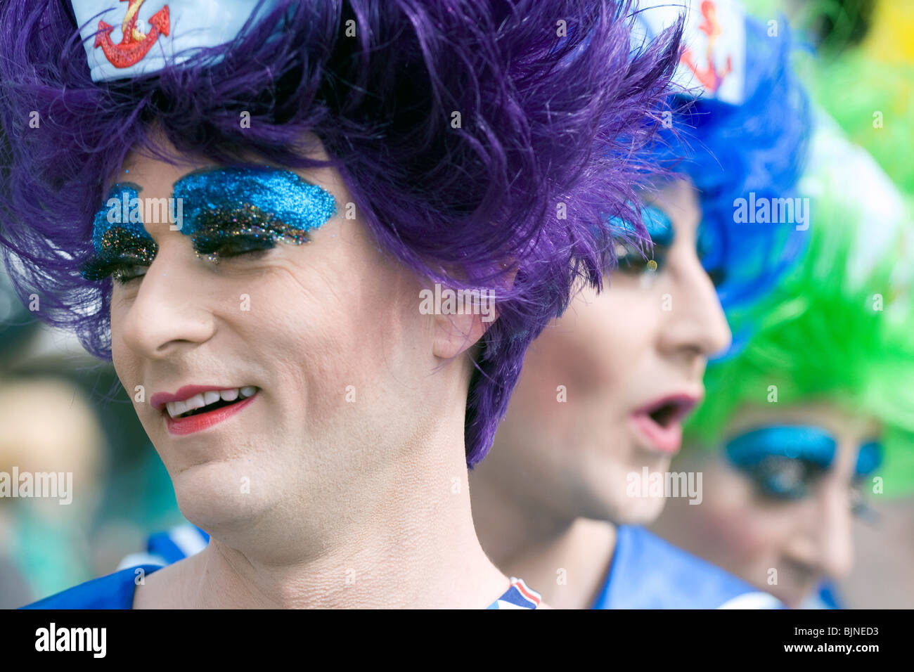 Brighton Pride Festival im Jahr 2009. Stockfoto