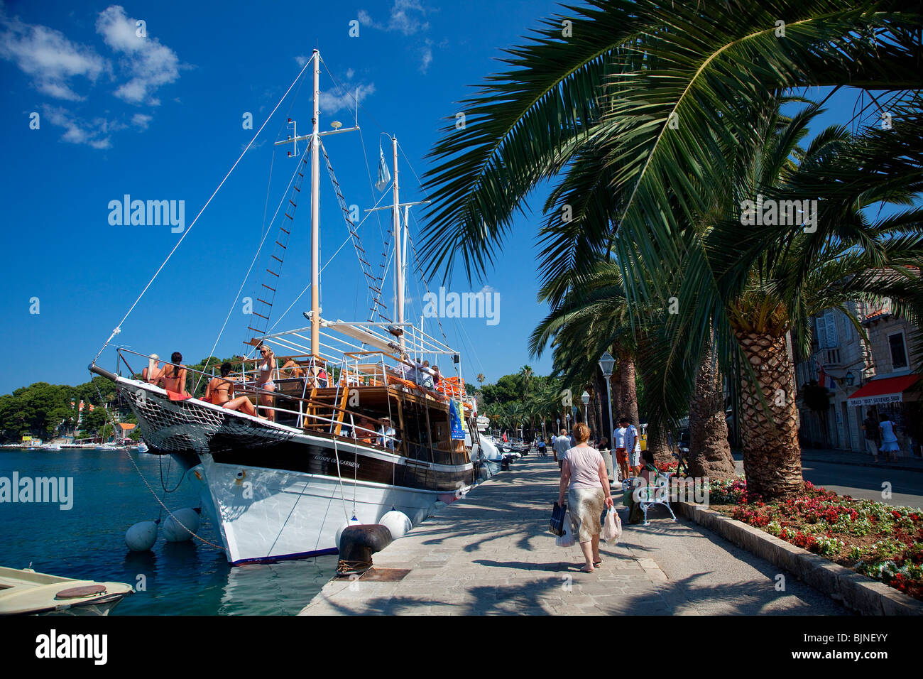 Kroatien, Dalmatien, dalmatinische Küste, Cavtat Stockfoto Kroatien, Dalmatien, dalmatinische Küste, Cavtat Stockfoto