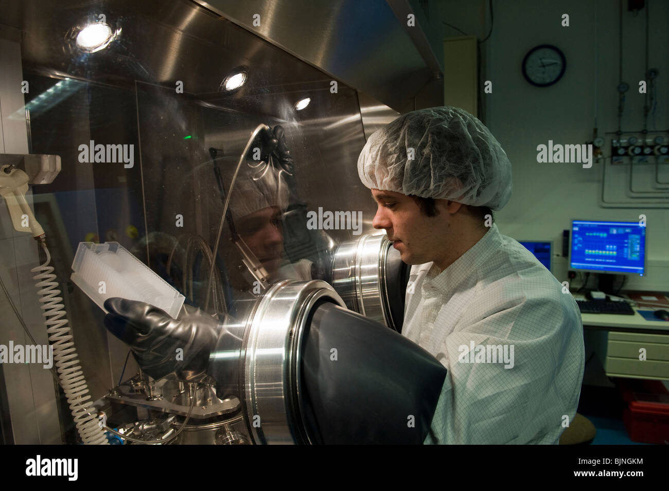 Wissenschaftliches Labor an der technischen Universität Berlin, Deutschland Stockfoto