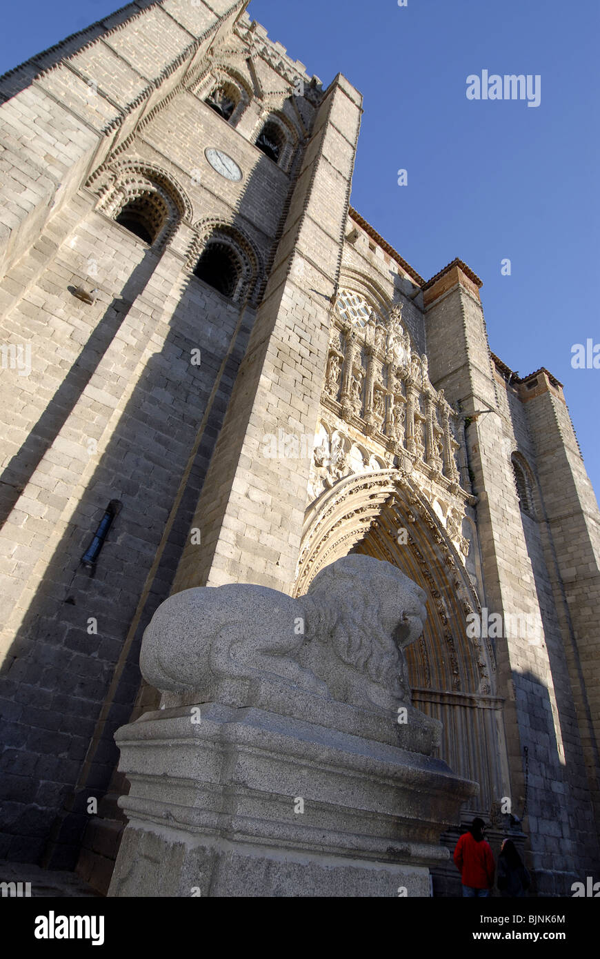 Avila Kathedrale Stockfoto