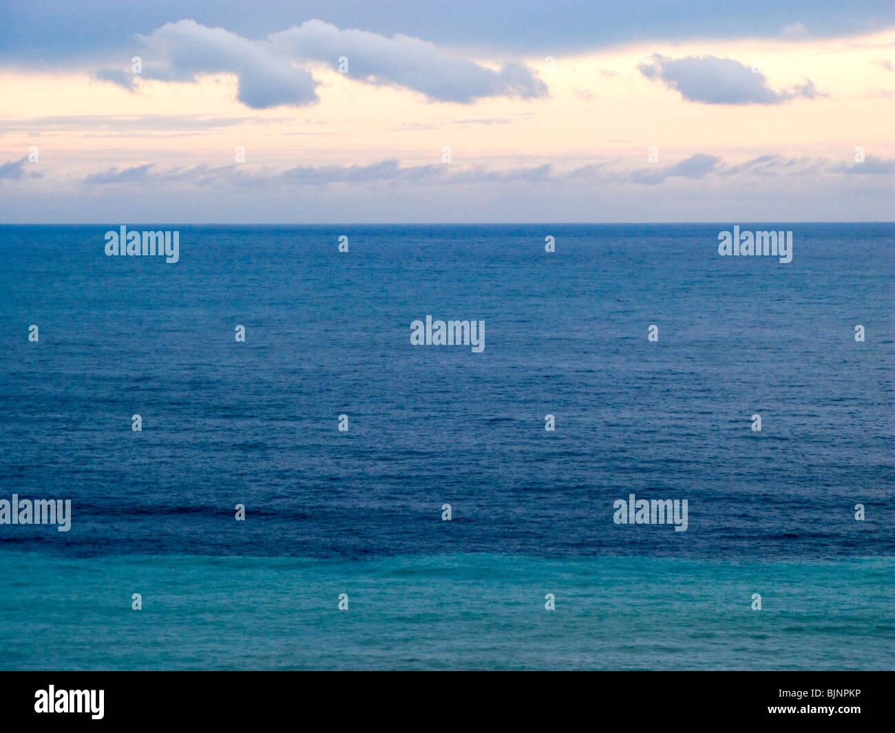 Mittelmeer, Himmel, Wolken, Licht, Ruhe, Landschaft Stockfoto