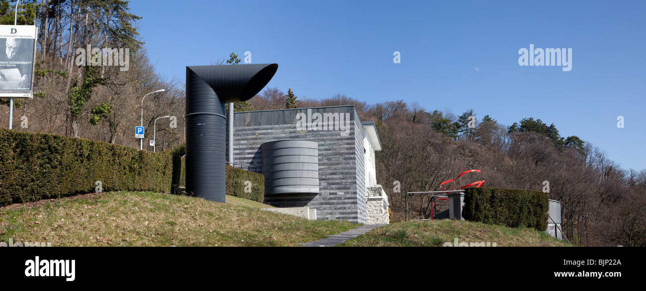 Friedrich Durrenmatt Center, Neuchatel, Schweiz. Charles Lupica Stockfoto