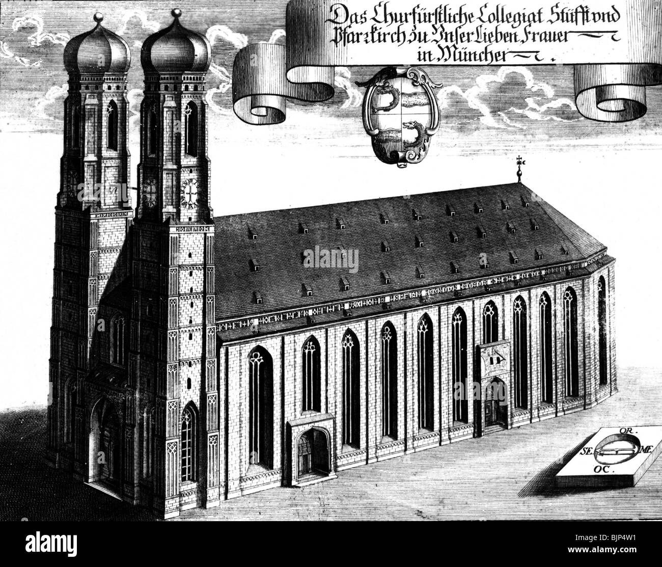 Geographie/Reise, Deutschland, München, Liebfrauenkirche, erbaut: 1468 - 1494, Stockfoto