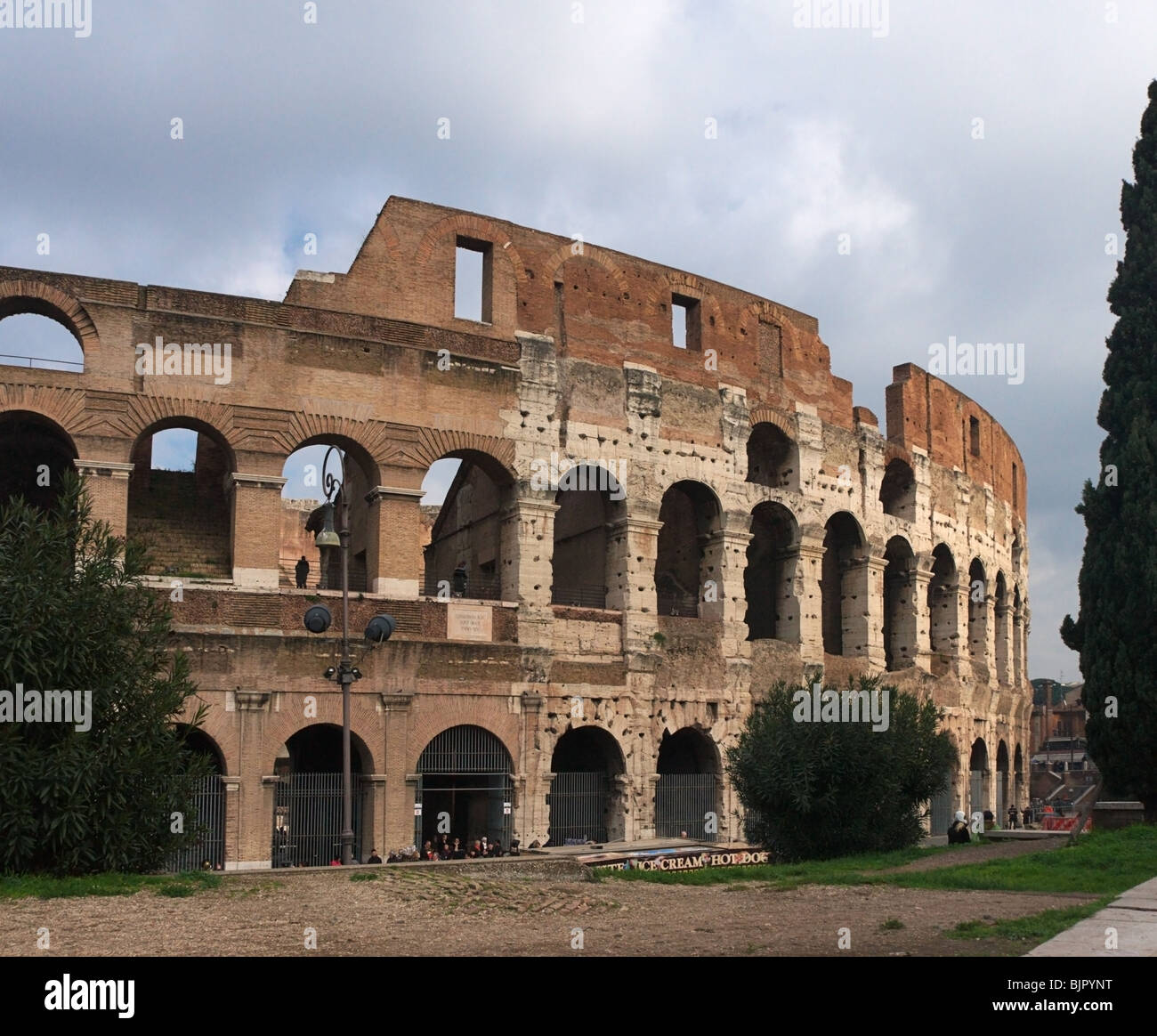 Kolosseum Rom Italien Stockfoto