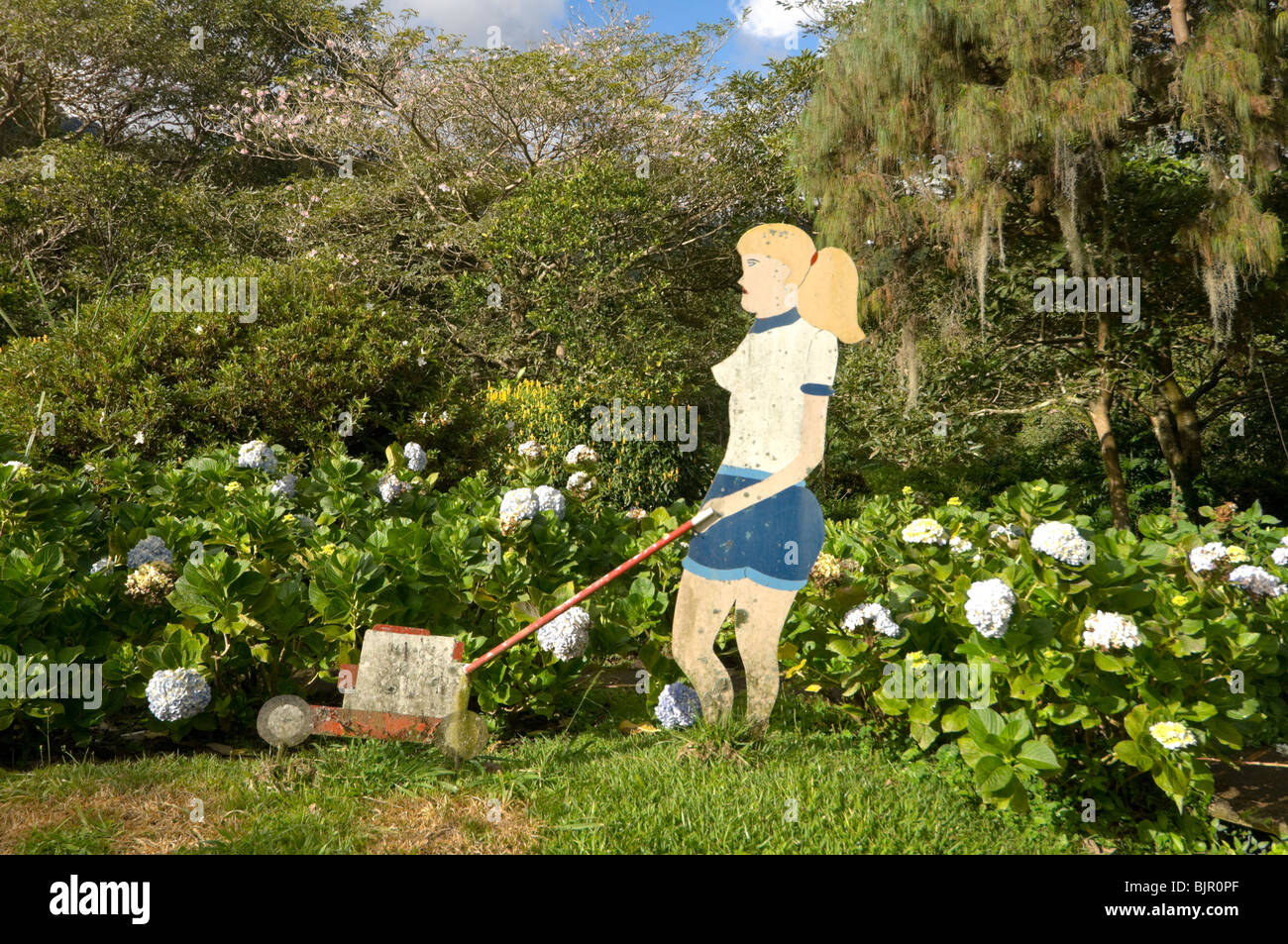Mi Jardin es Tu Jardin Boquete Chiriqui Provinz Panama Stockfoto