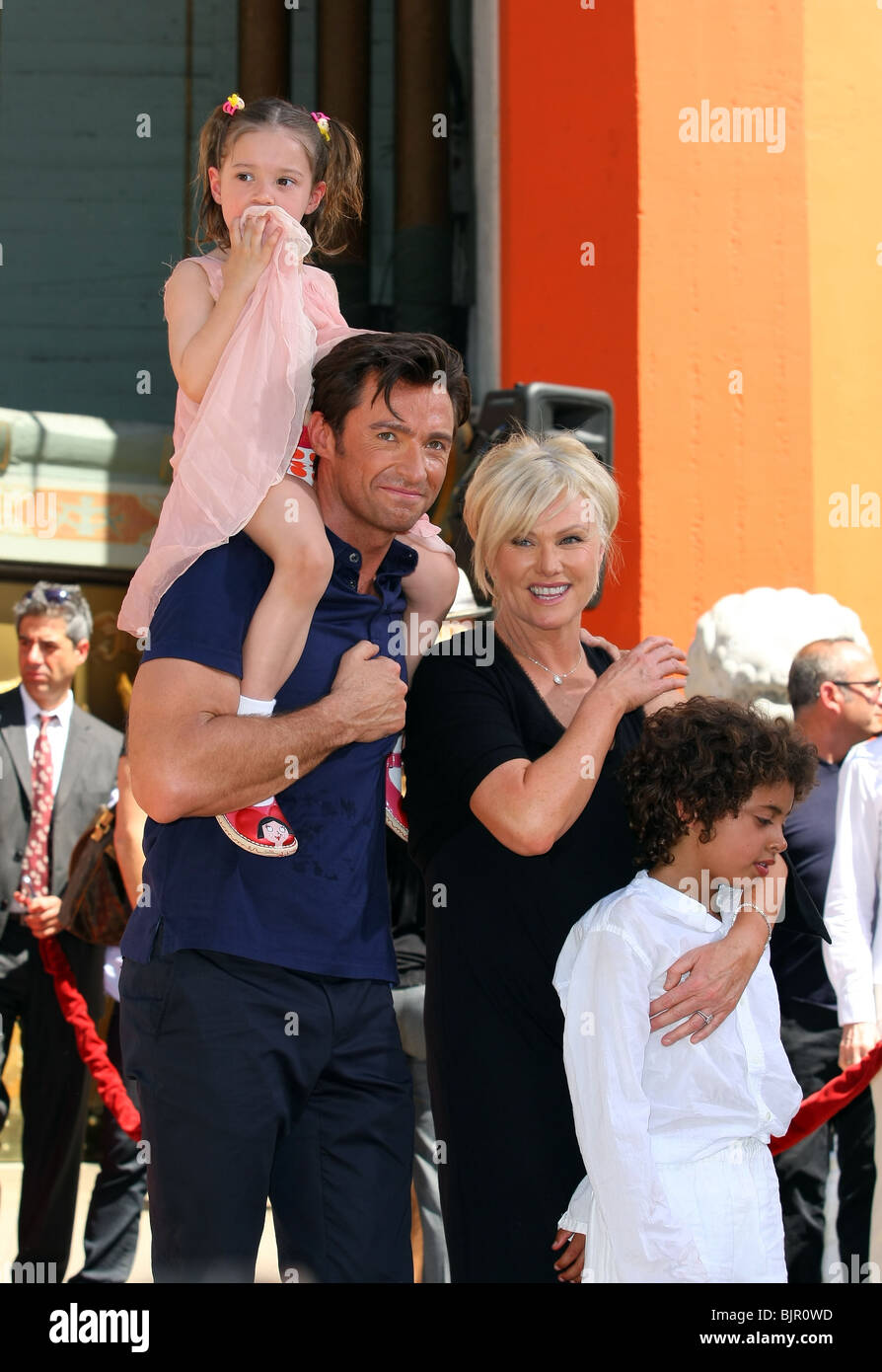 Hugh Jackman Deborra Lee Furness Ava Stockfotos und -bilder Kaufen - Alamy