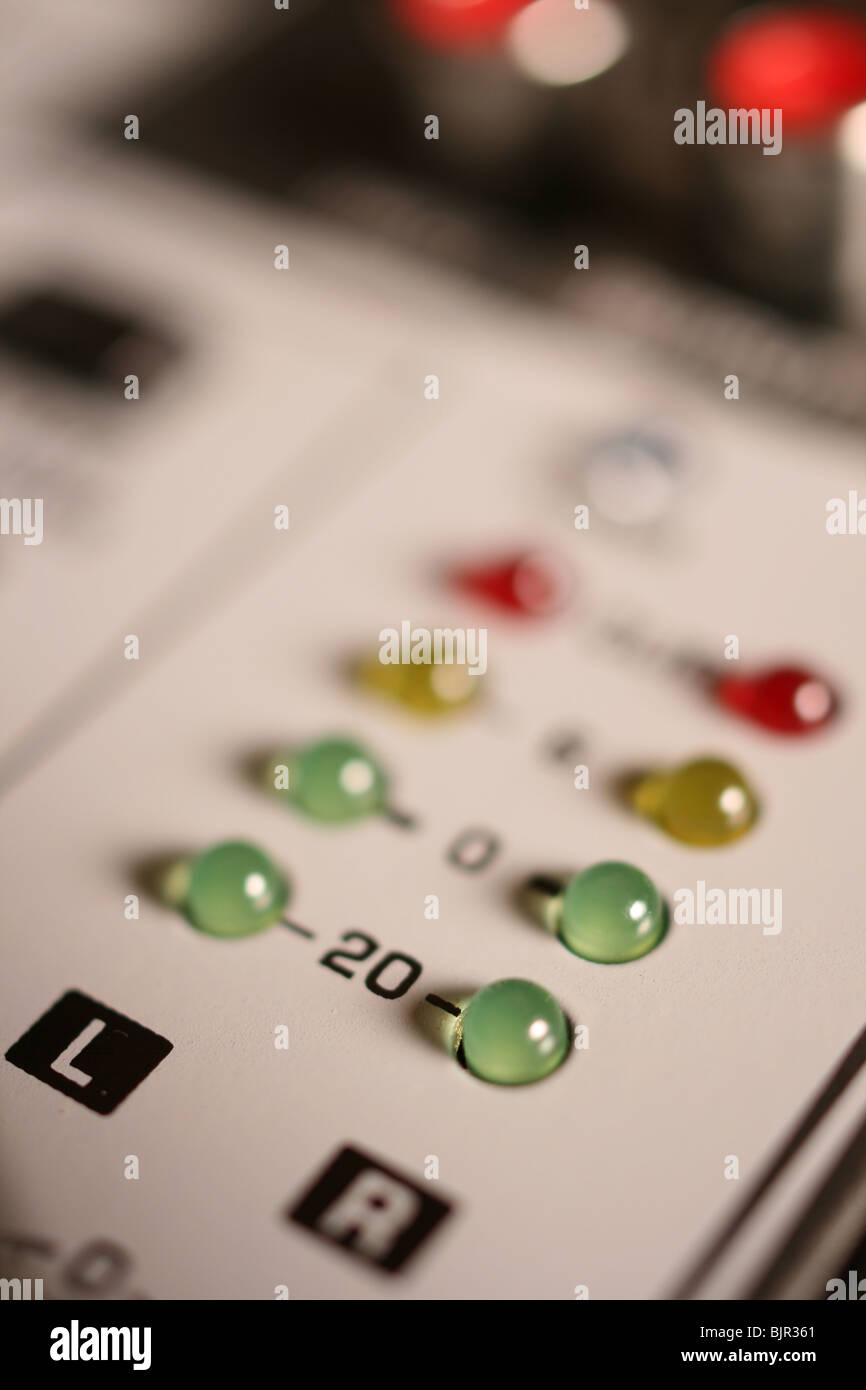 Sound-mixer Stockfoto
