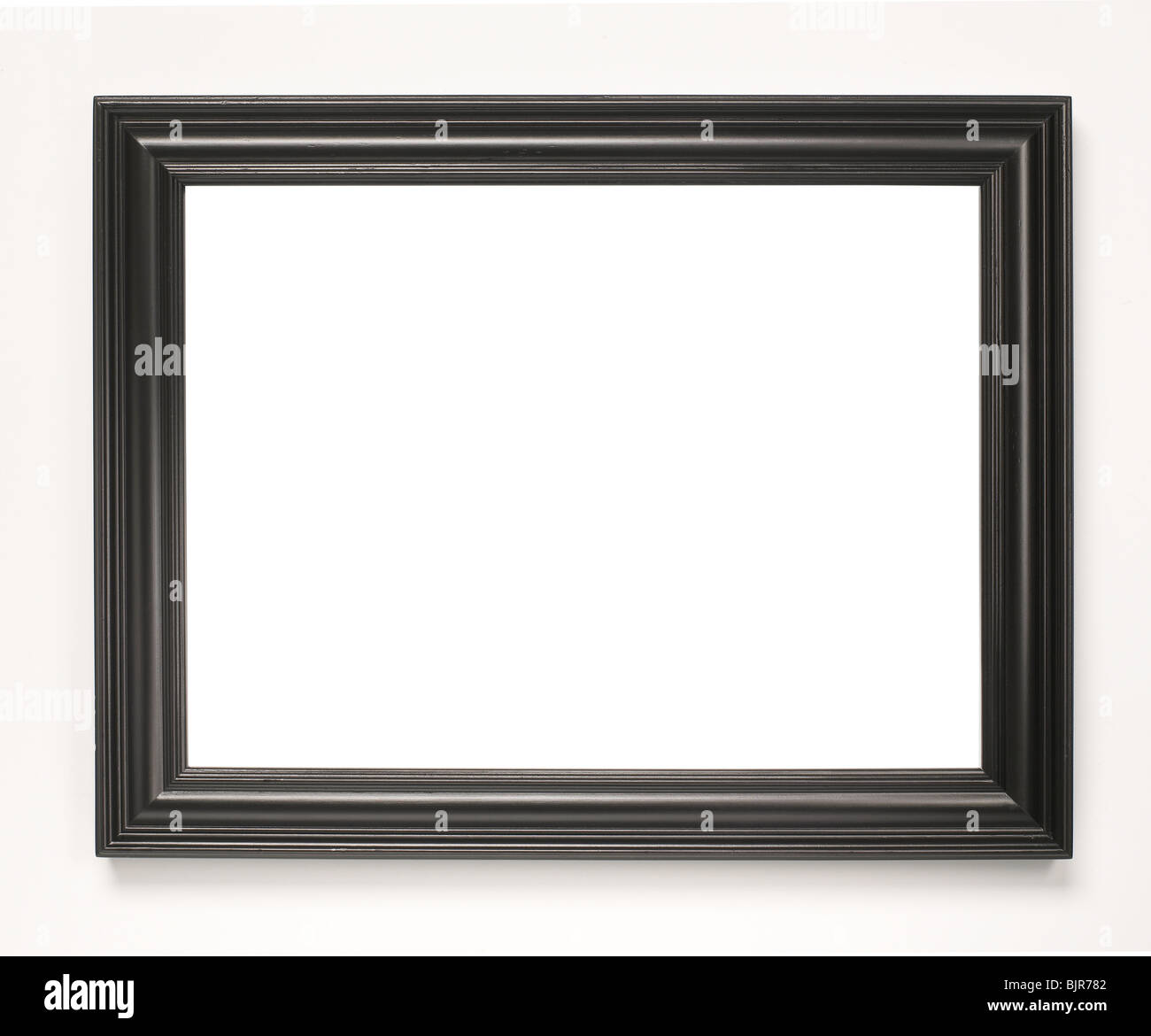 Schwarzes Holz Bilderrahmen Stockfoto
