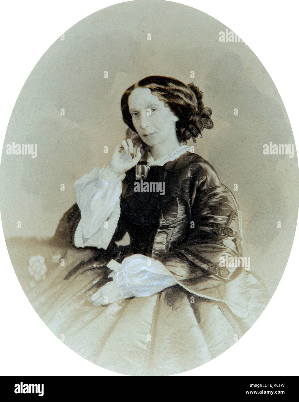 Kaiserin Maria Alexandrovna von Rußland, späten 1850er Jahren.  Künstler: Andrei Deniere Stockfoto