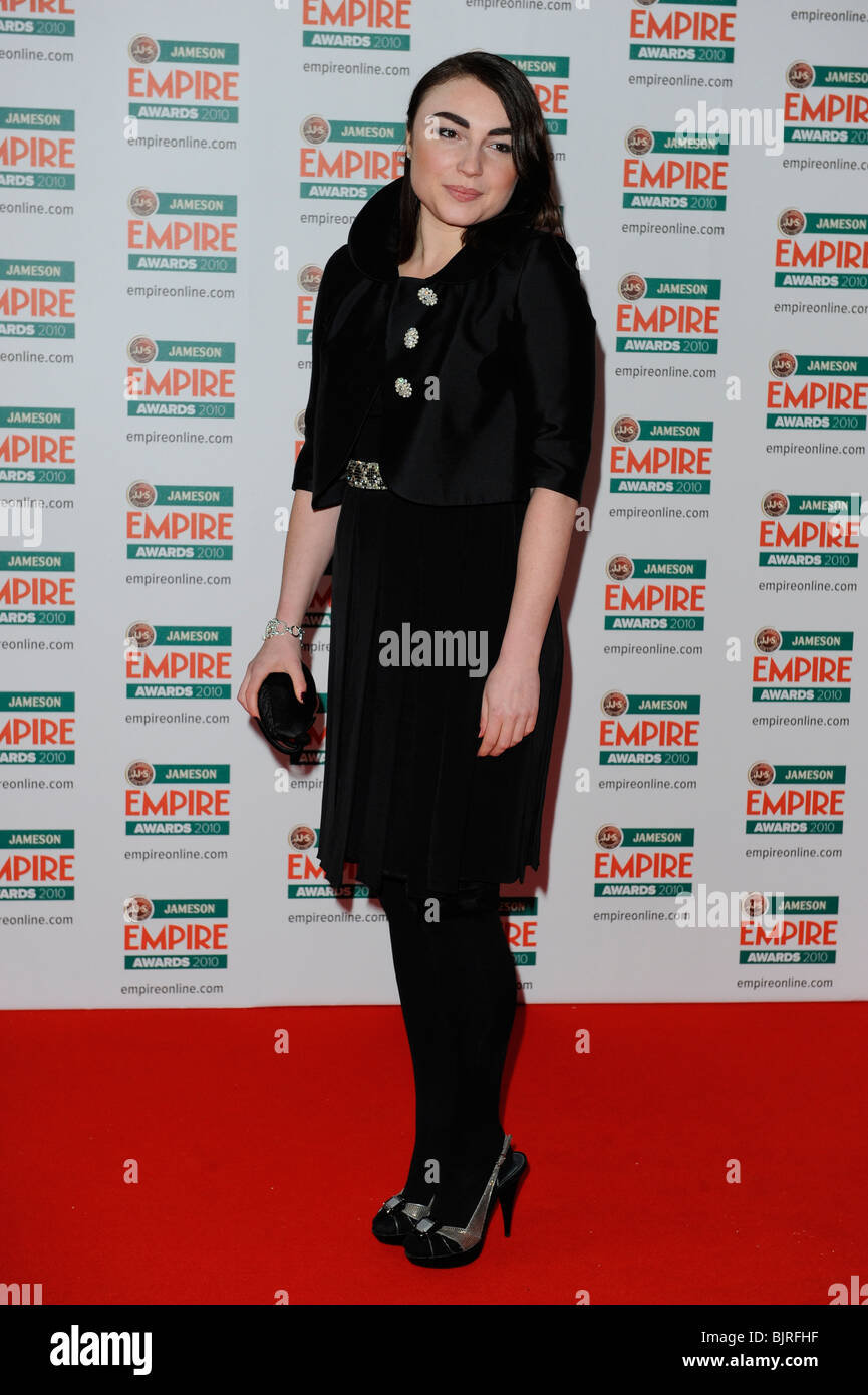 LOIS WINSTONE 2010 JAMESON EMPIRE AWARDS GROSVENOR HOUSE HOTEL PARK LANE LONDON ENGLAND 28 März 2010 Stockfoto