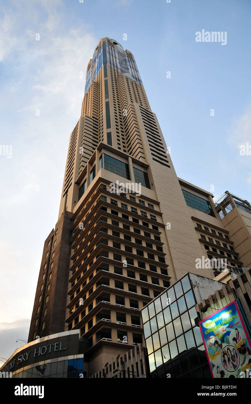 das höchste Hotel in Bangkok Baiyoke Sky Hotel 88 Stockwerken (309 m) Stockfoto