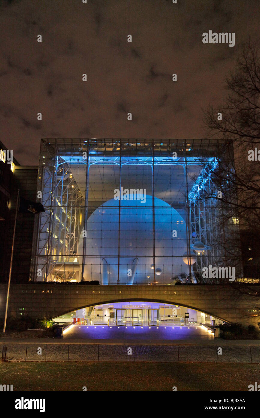 Rose Erde des Rechenzentrums Stockfoto