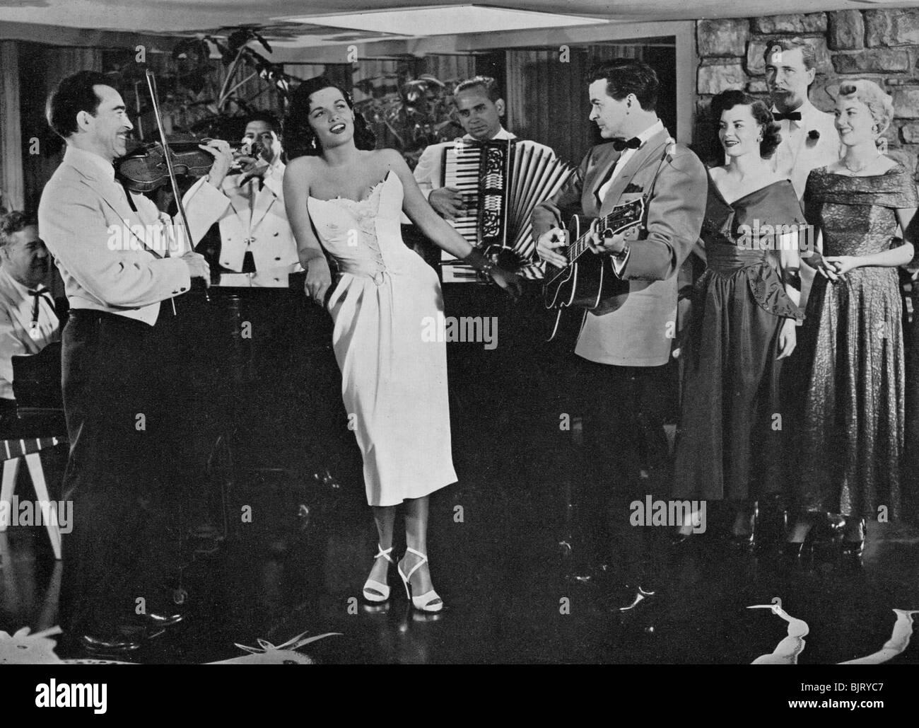 SEINE Art der Frau - 1951 RKO Film mit Jane Russell Stockfoto