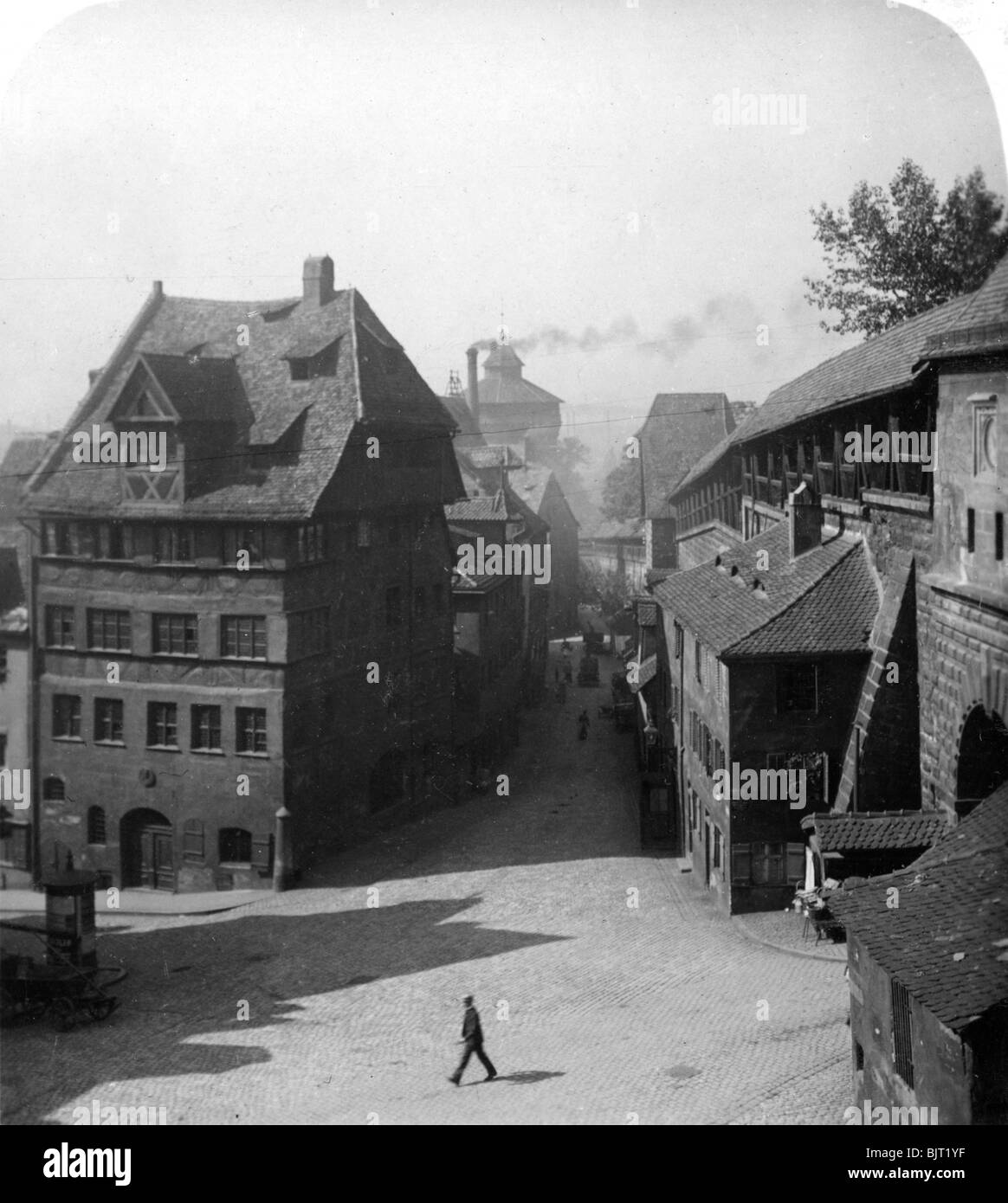 Der Albrecht Dürer Haus, Nürnberg, Deutschland, c1900. Artist: Wurthle & Söhne Stockfoto
