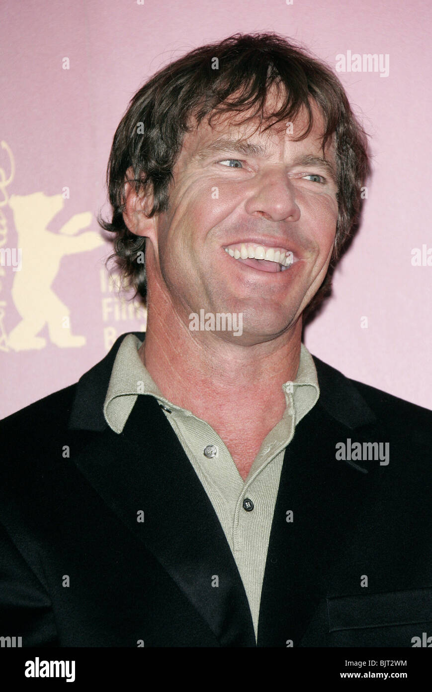 DENNIS QUAID BERLIN FILM FESTIVAL 2005 BERLIN Deutschland 13. Februar 2005 Stockfoto