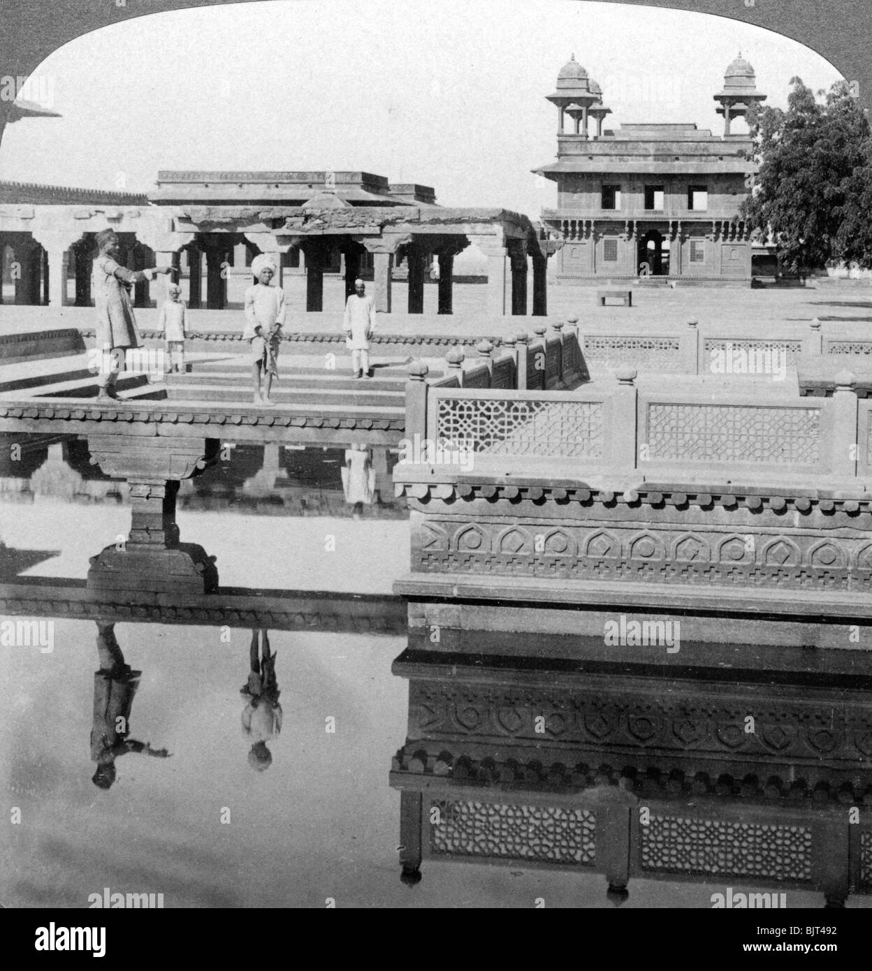 Der Palast der Mogulkaiser, Fatehpur Sikri, Indien, 1904. Artist: Underwood & Underwood Stockfoto