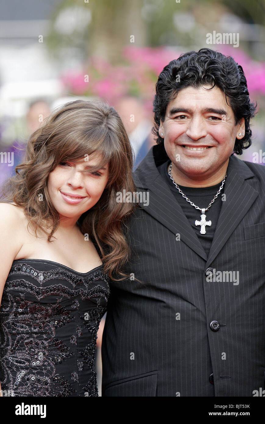 DIEGO MARADONA CANNES 2005 CANNES Frankreich 21 Mai 2005 Stockfoto