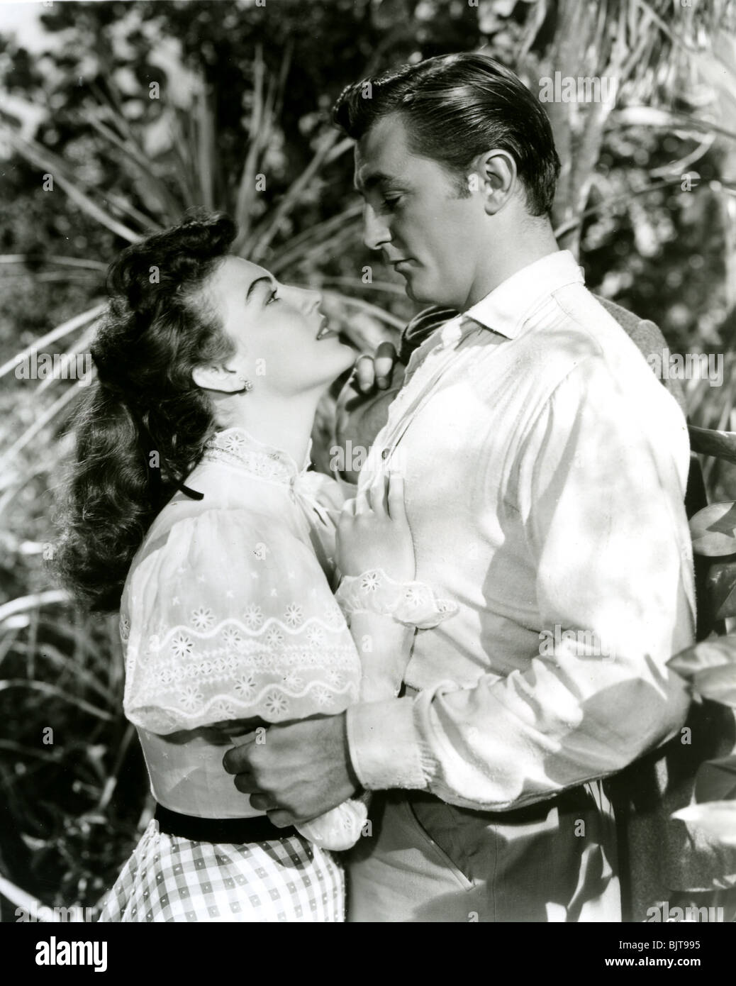 MEINE verbotene PAST - 1951 RKO Film mit Robert Mitchum und Ava Gardner Stockfoto