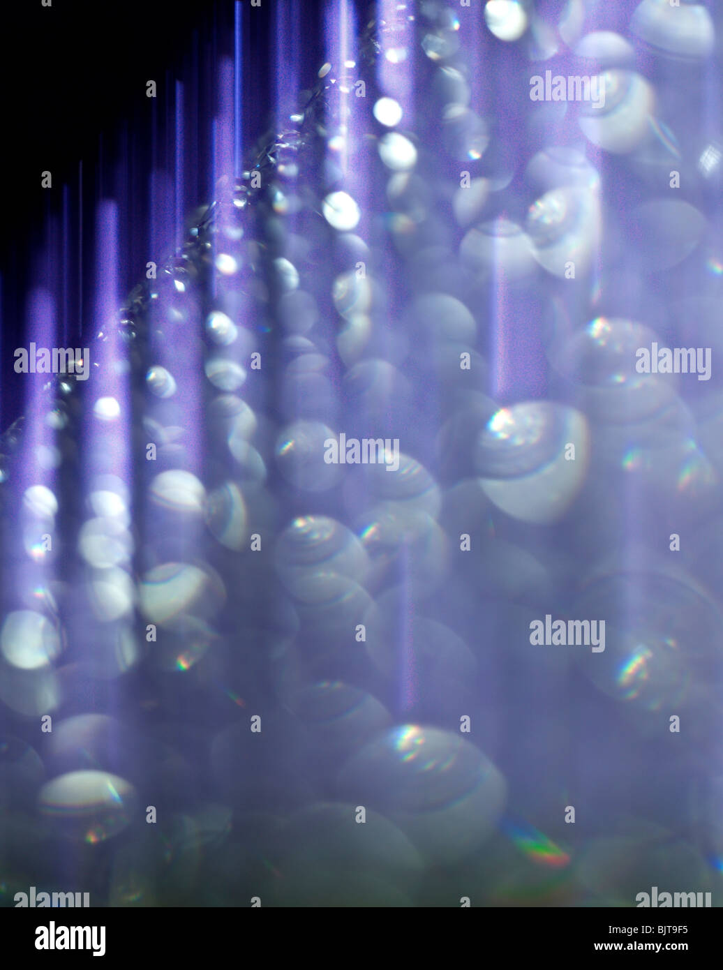 Blaue abstrakte Bild Stockfoto