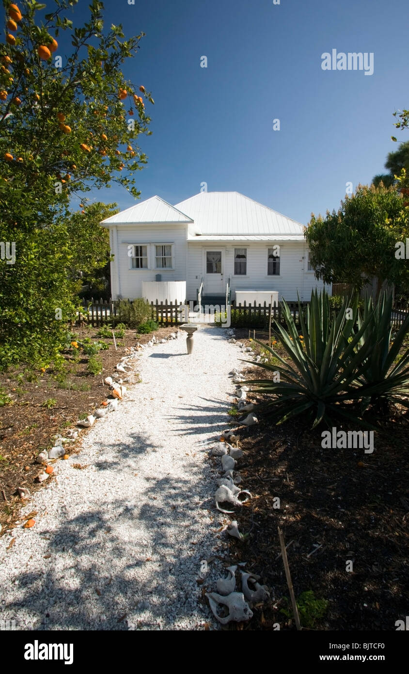 Sanibel Island historischen Dorfmuseum - Sanibel Island, Florida USA Stockfoto