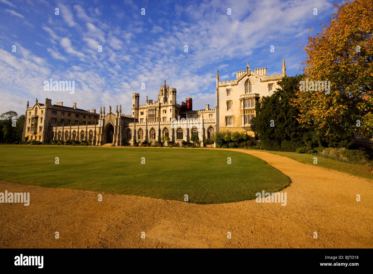 St. Johns College in Cambridge Stockfoto