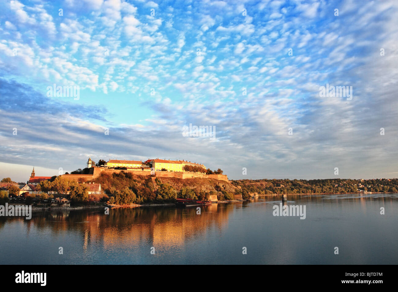 Petrovaradin Festung in Novi Sad, Serbien Stockfoto