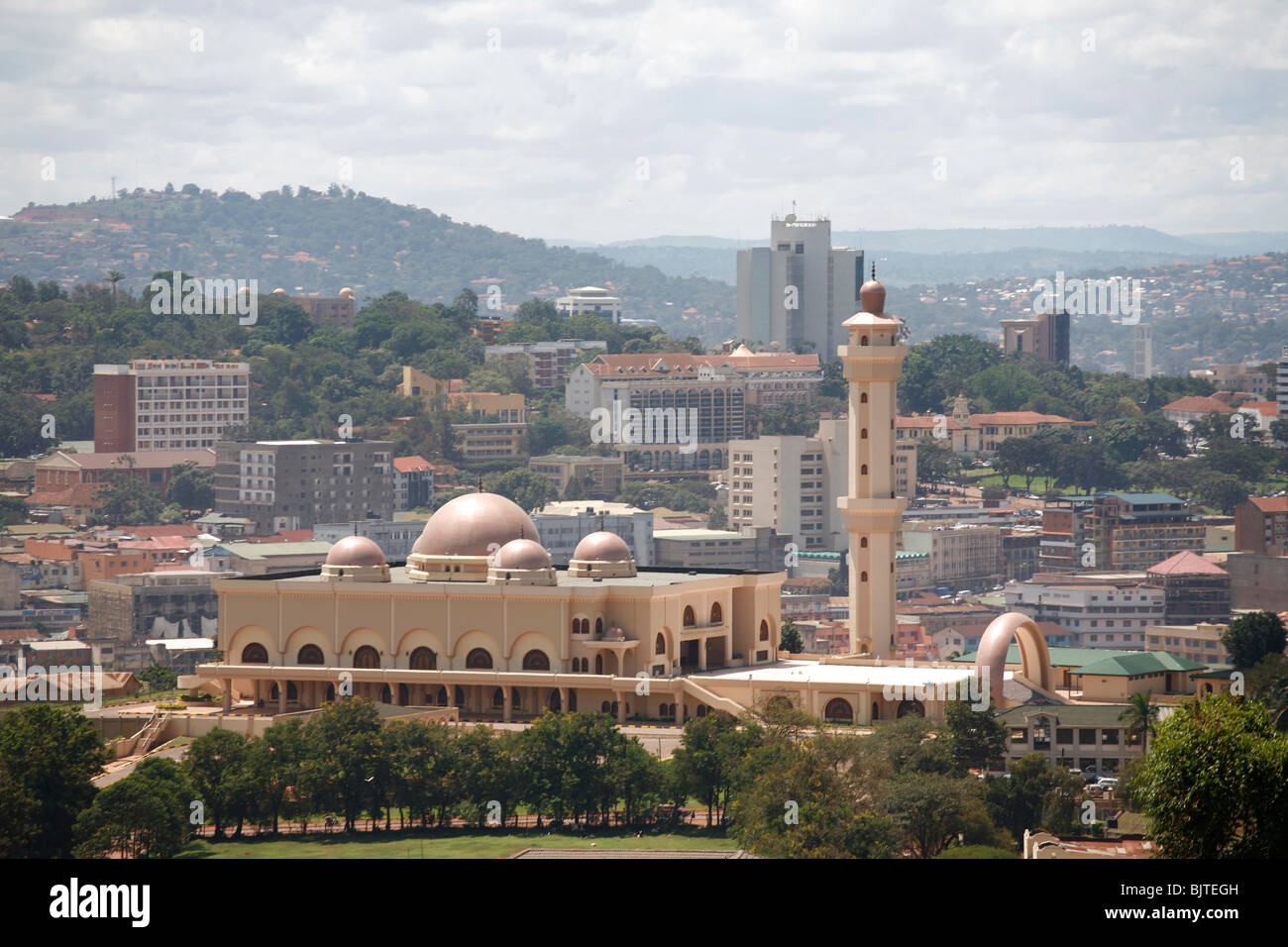 Oberst Gaddafi Moschee in Kampala. Uganda Stockfoto