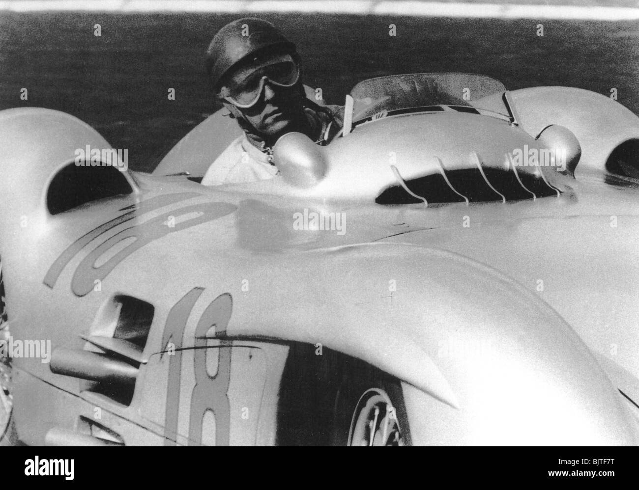 Fangio, Grand Prix, Reims, Frankreich, 1954. Artist: Unbekannt Stockfoto