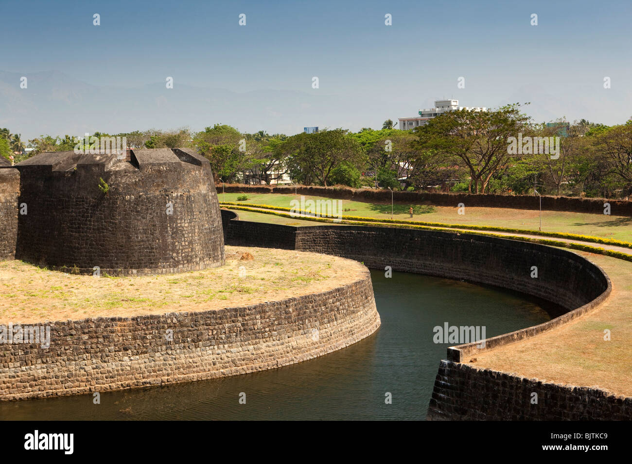 Indien, Kerala Palakkad, nördlichen Bastionen des Tipu Sultans Fort, erbaut 1766 von Haider Ali Stockfoto