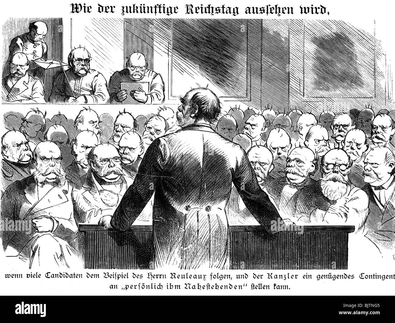 Otto von, 1.4.1815 30.7.1898, deutscher Politiker, Reichskanzler 1871