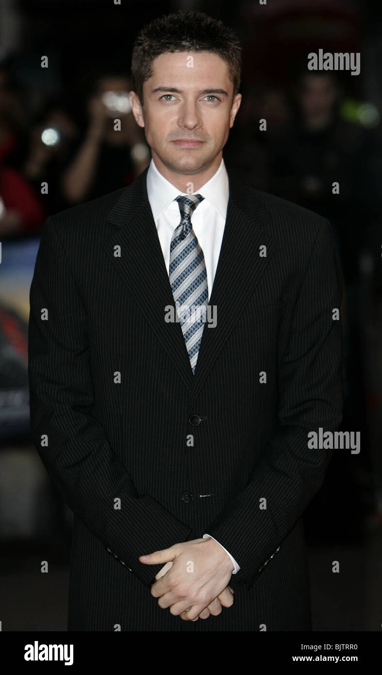 TOPHER GRACE SPIDERMAN 3 UK FILM ODEON LEICESTER SQUARE LONDON ENGLAND PREMIERE 23. April 2007 Stockfoto