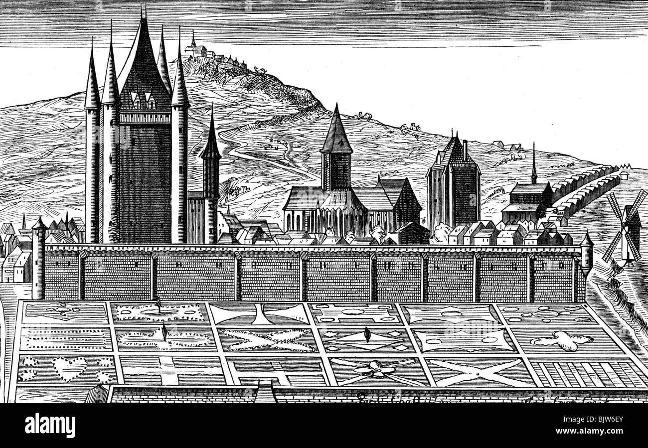 Geographie/Reise, Frankreich, Paris, Le Temple, Haus des Templerordens, Ritter, 12. Jahrhundert - 1314, Stockfoto