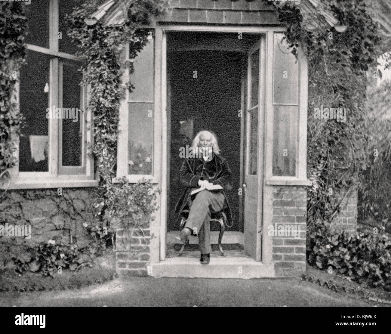 Leconte de Lisle, französischer Dichter, 1877. Artist: Unbekannt Stockfoto