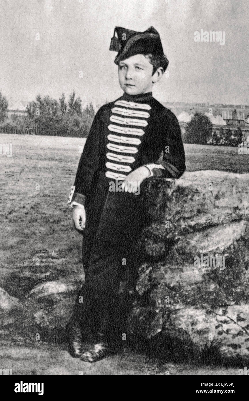 Louis Napoleon, der kaiserliche Prinz, c 1861-1864. Artist: Unbekannt Stockfoto