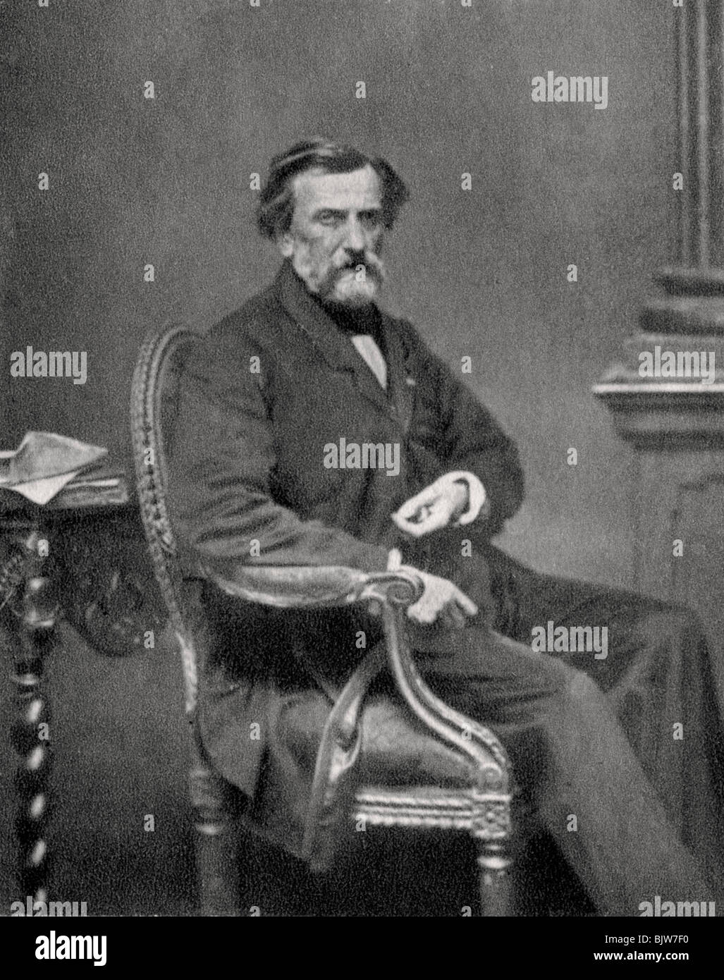Ambroise Thomas, französische Oper Komponist, 1889. Artist: Unbekannt Stockfoto