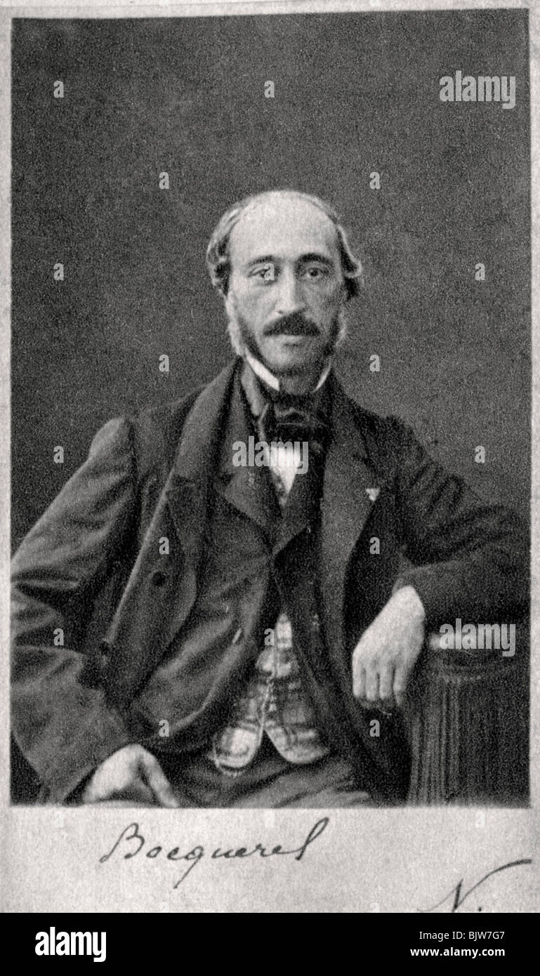 Henri Becquerel, französischer Physiker, späten 19. oder frühen 20. Jahrhundert. Artist: Unbekannt Stockfoto