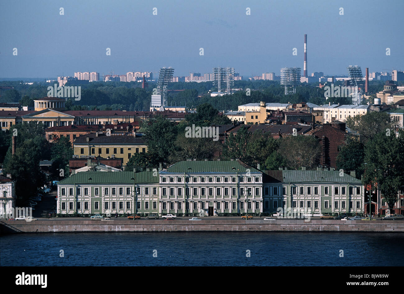 Russland, St. Petersburg, Newa, Menschikow-Palast Stockfoto
