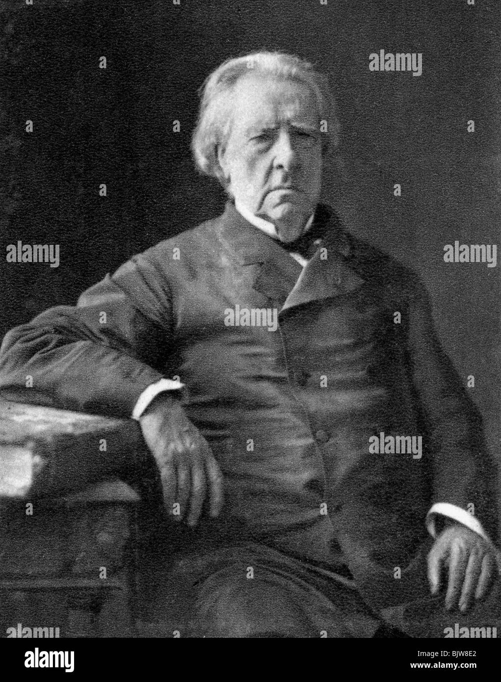 Baron Isidore Justin Severin Taylor, Königlichen Kommissarin der Theater-Francais, 1865. Artist: Unbekannt Stockfoto