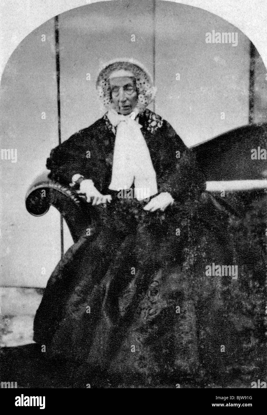 Marie-Amelie de Bourbon, Königin von Frankreich, c 1845-1866. Artist: Unbekannt Stockfoto