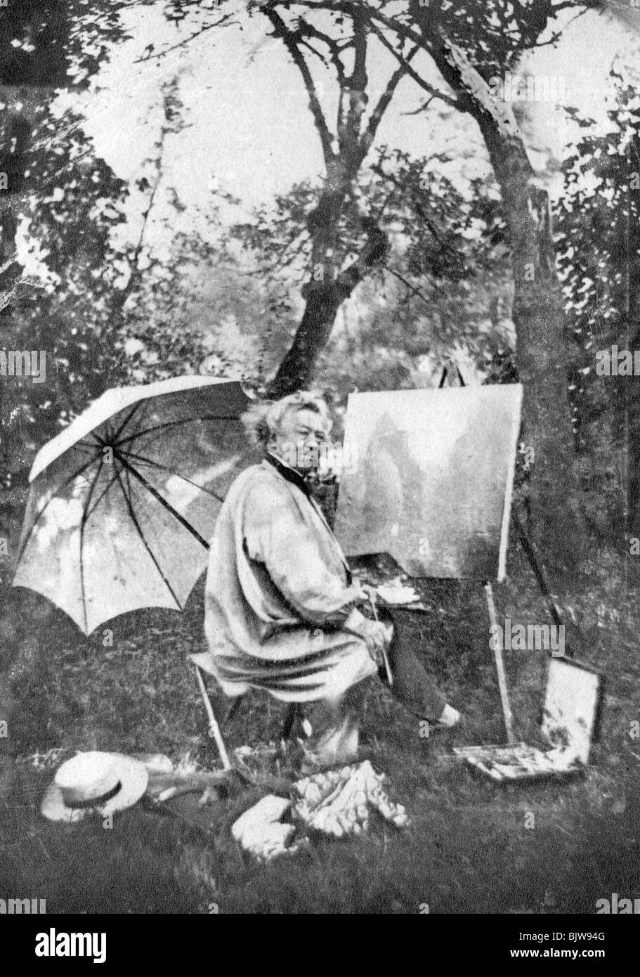 Jean Baptiste Camille Corot, französische Künstler, c 1845-1875. Artist: Unbekannt Stockfoto
