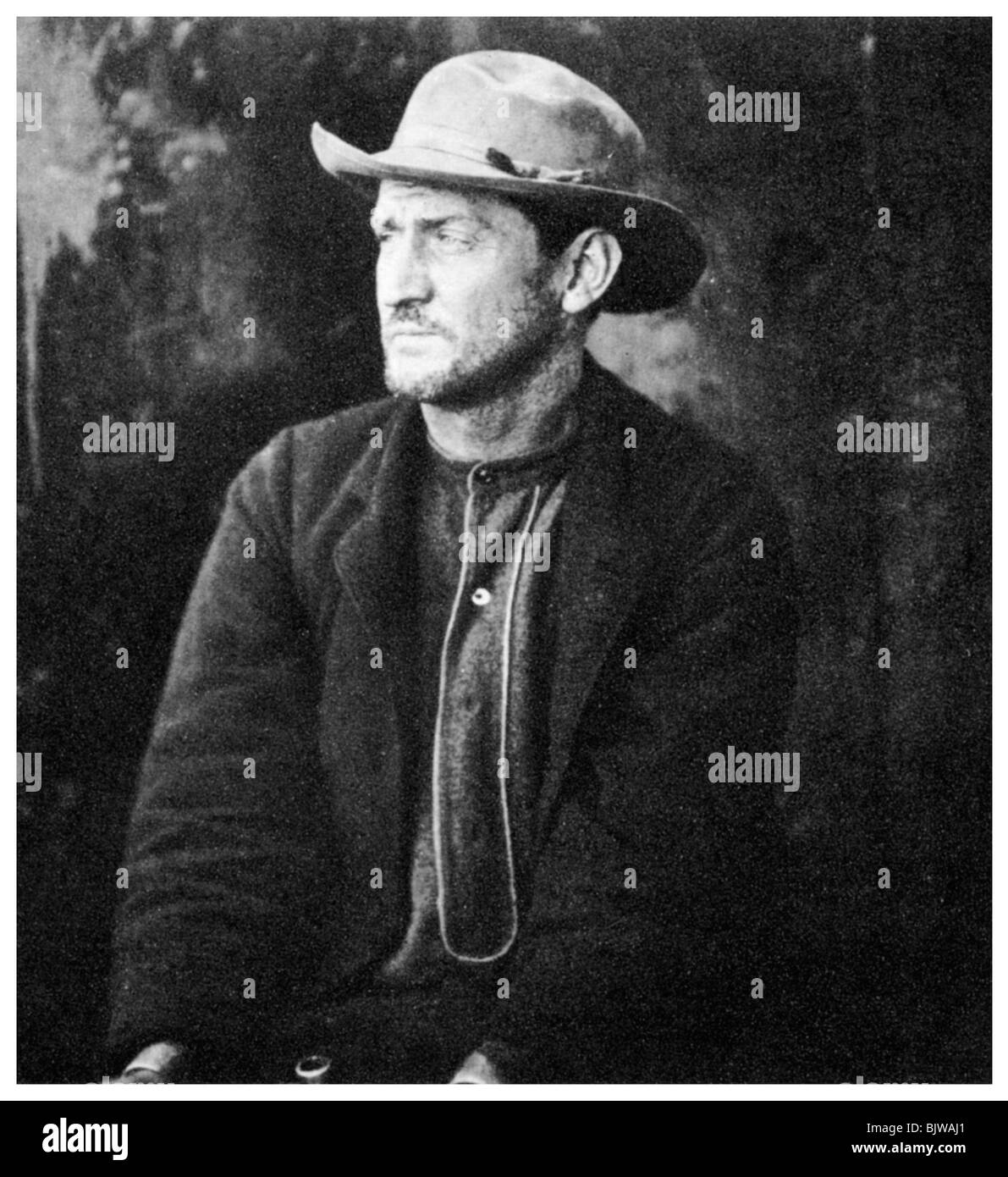 Edward Spangler, Mitglied des Lincoln Attentat, 1865 (1955). Artist: Unbekannt Stockfoto