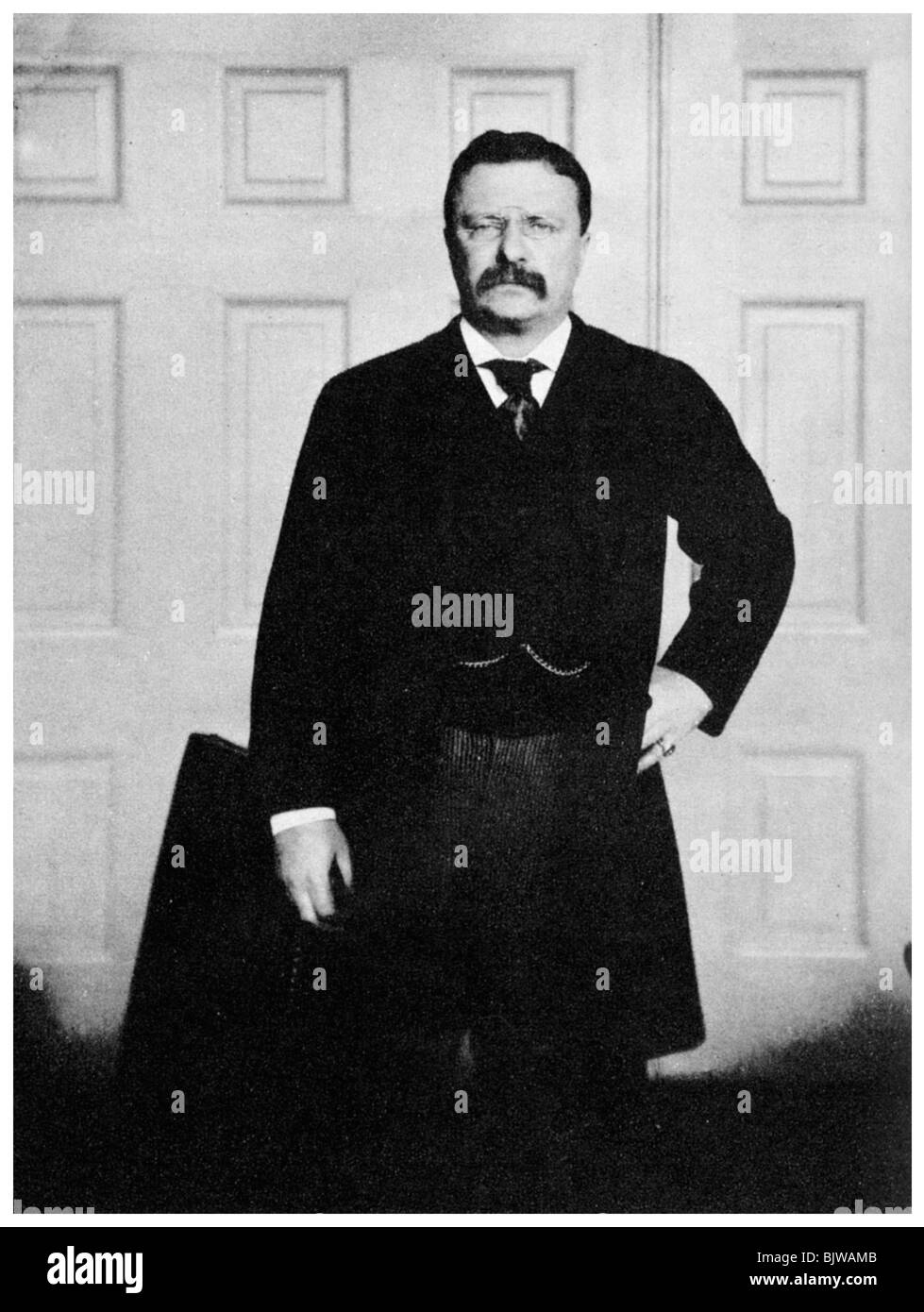Theodore Roosevelt, 26. Präsident der Vereinigten Staaten, c 1900 S (1955). Artist: Unbekannt Stockfoto