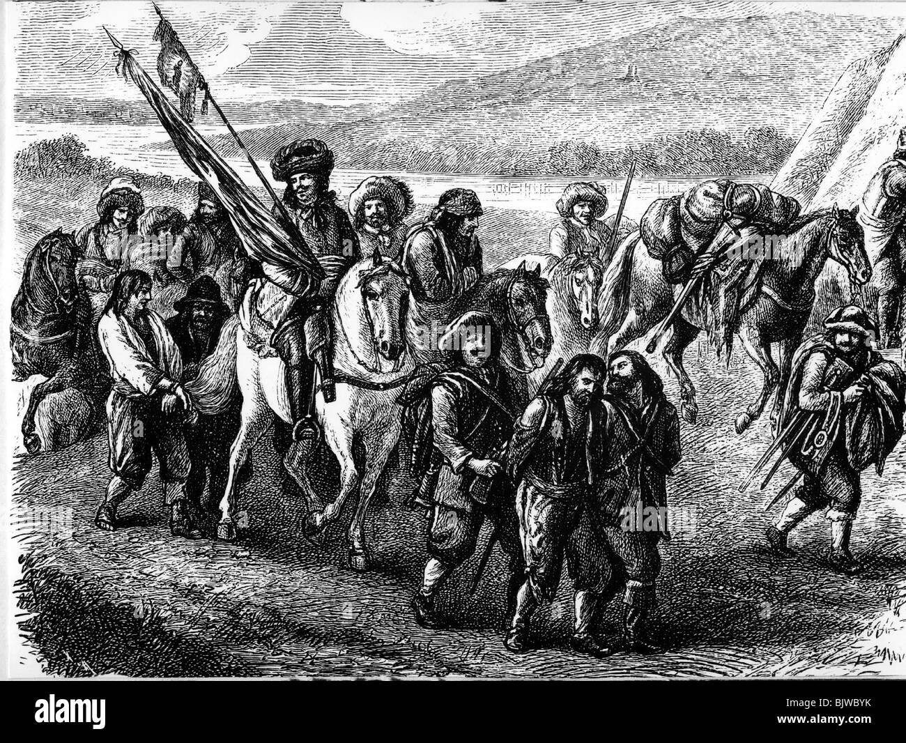 Ereignisse, Der Dreißigjährige Krieg 1618 - 1648, Stockfoto