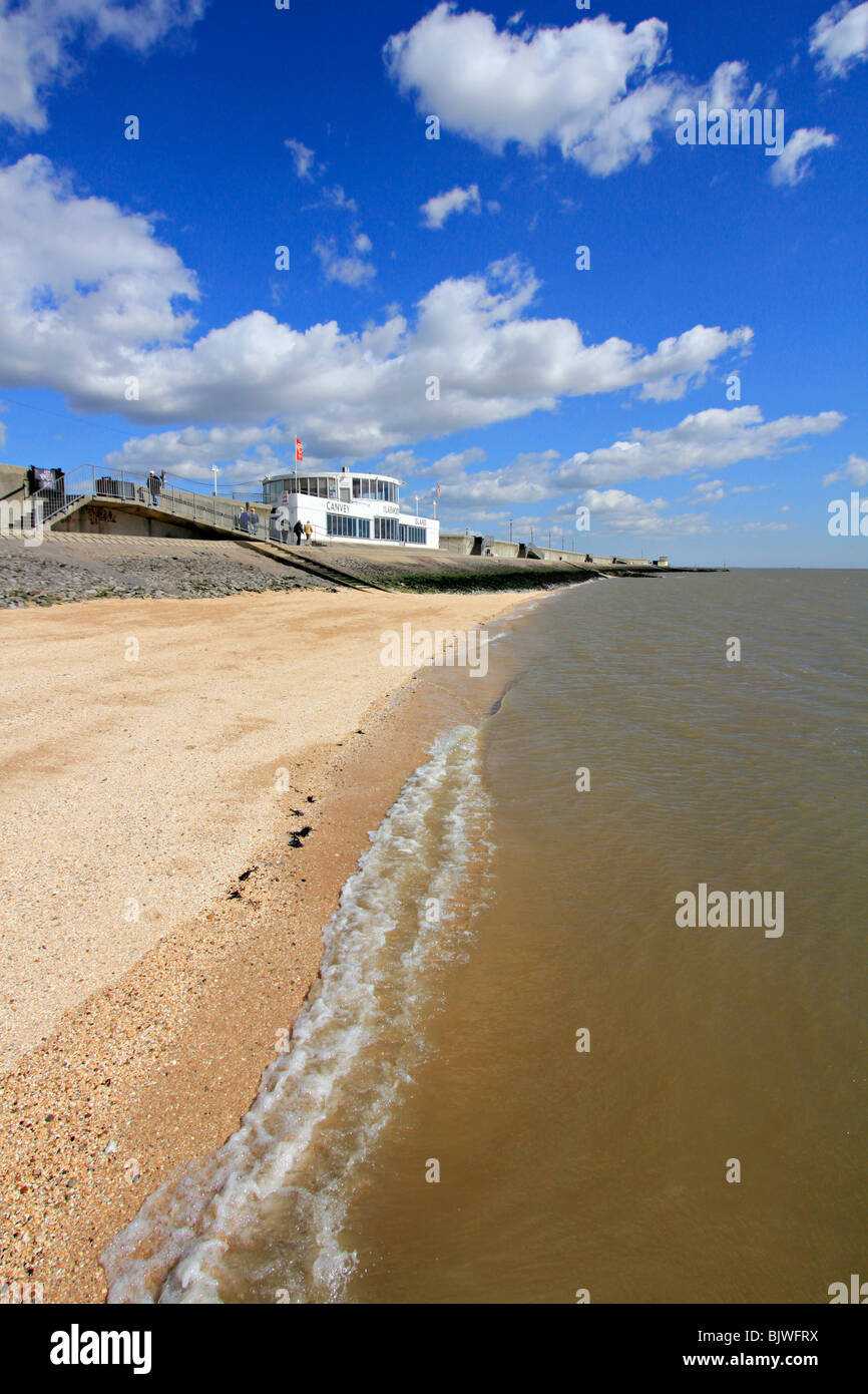 Labworth Café Canvey Island Fluss Themse-Mündung England uk gb Stockfoto