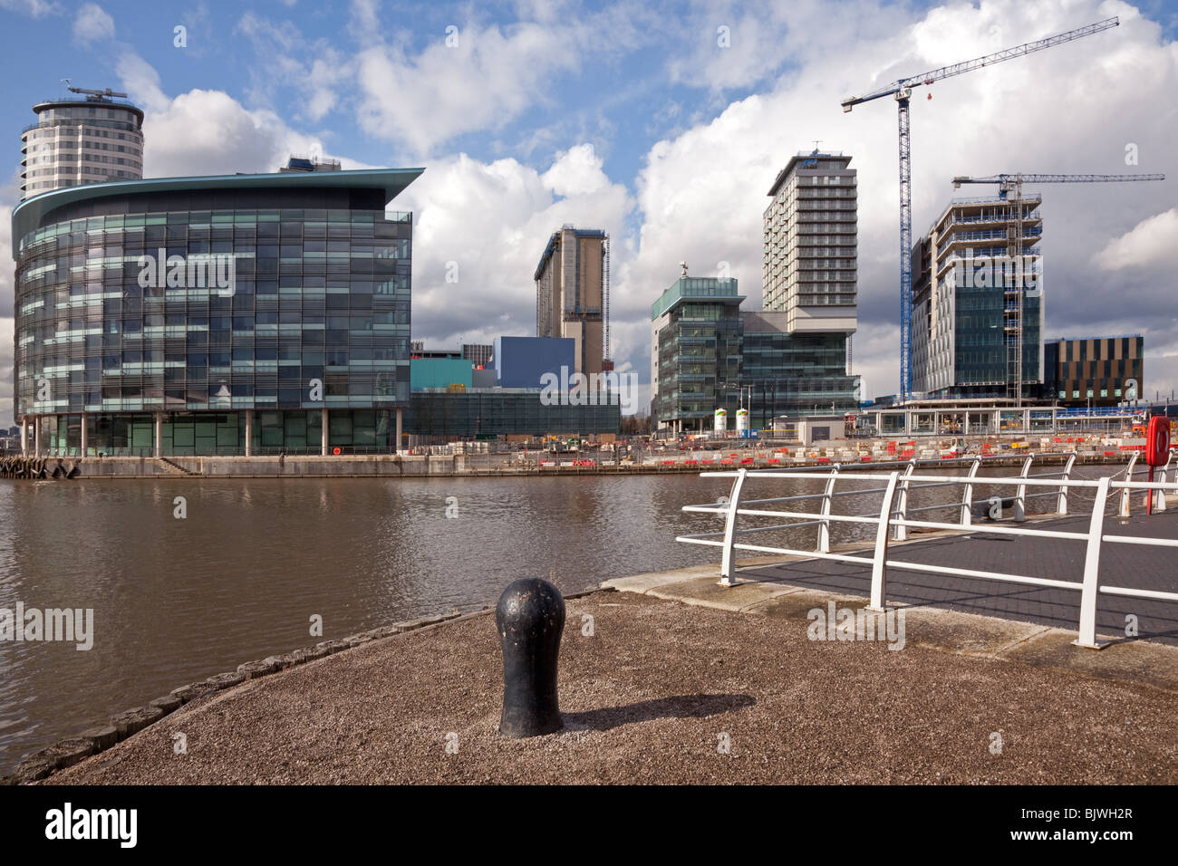 BBC, Salford Quays Stockfoto