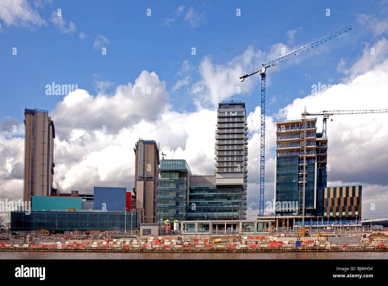 BBC, Salford Quays Stockfoto