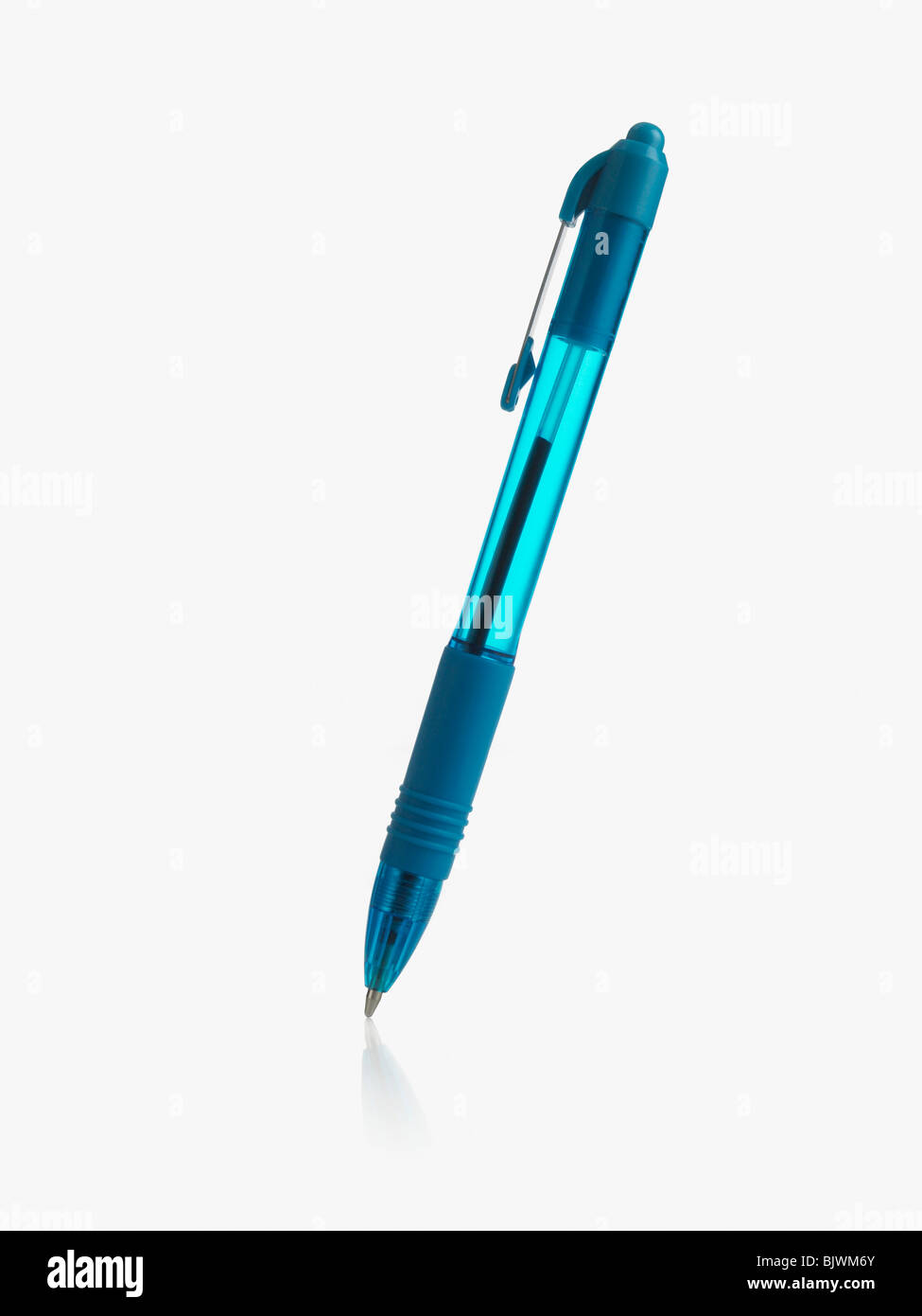 Blauen Stift Stockfoto