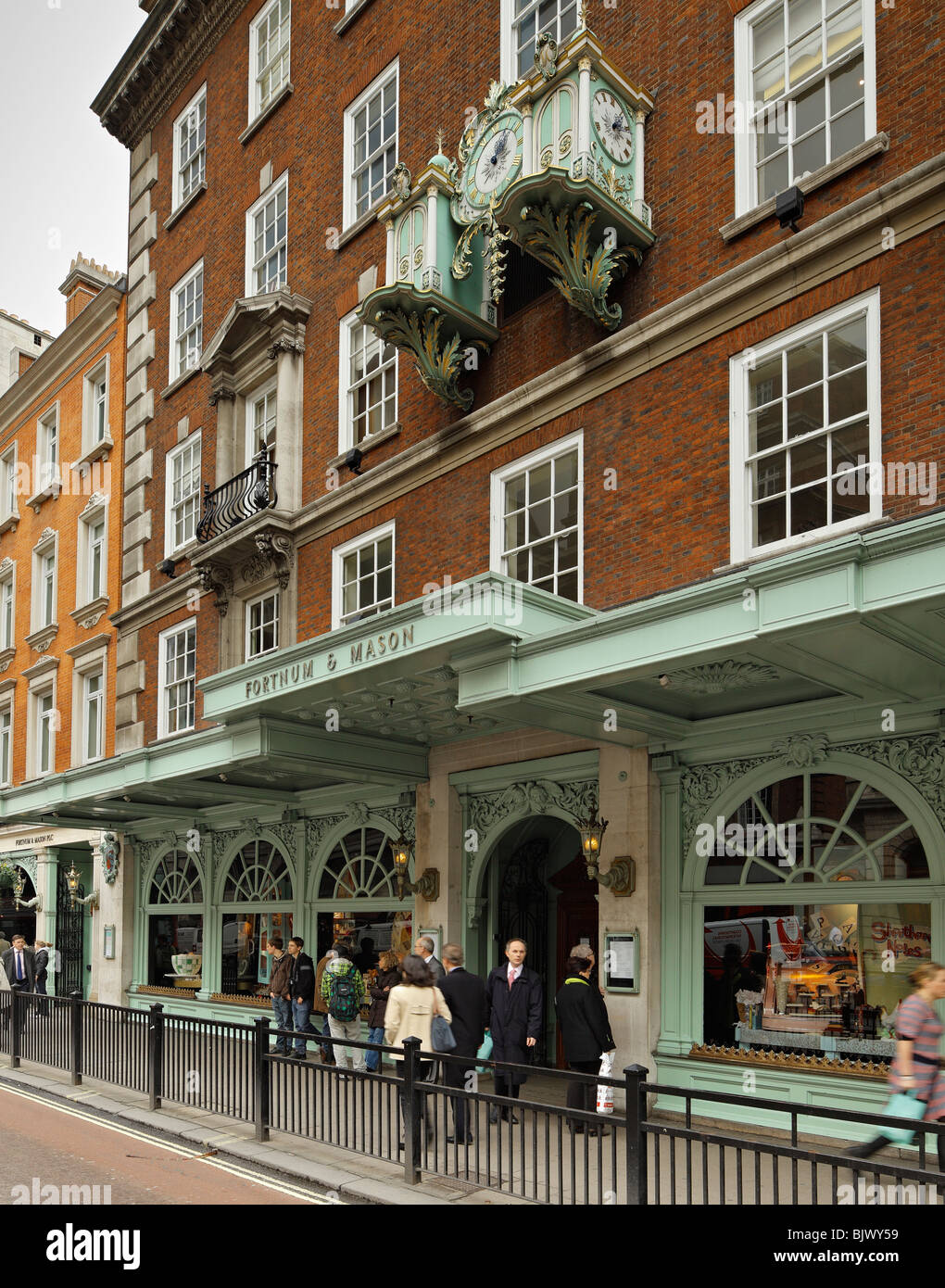 Fortnum and Mason. Stockfoto