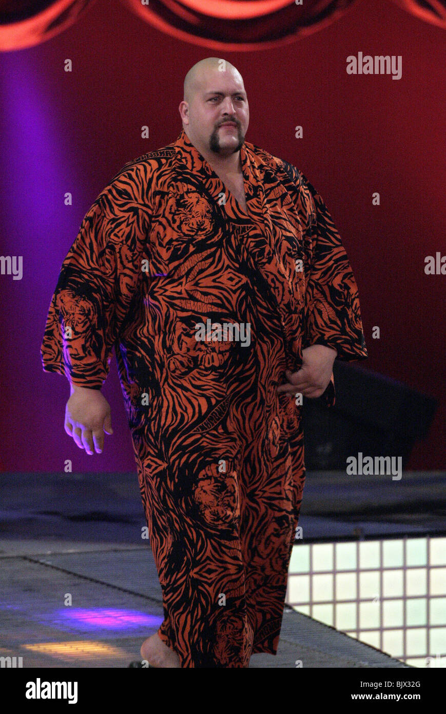 GROßE SHOW WRESTLEMANIA 21 geht HOLLYWOOD STAPLES CENTER in LOS ANGELES USA 3. April 2005 Stockfoto