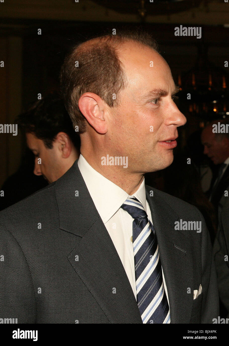 Porträt von HRH Prince Edward Earl of Wessex Stockfoto